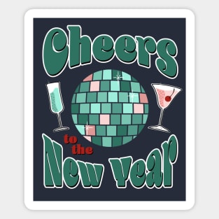 Cheers to the New Year Magnet